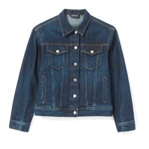 Everlane The Denim Jacket in Dark Wash, Size XS